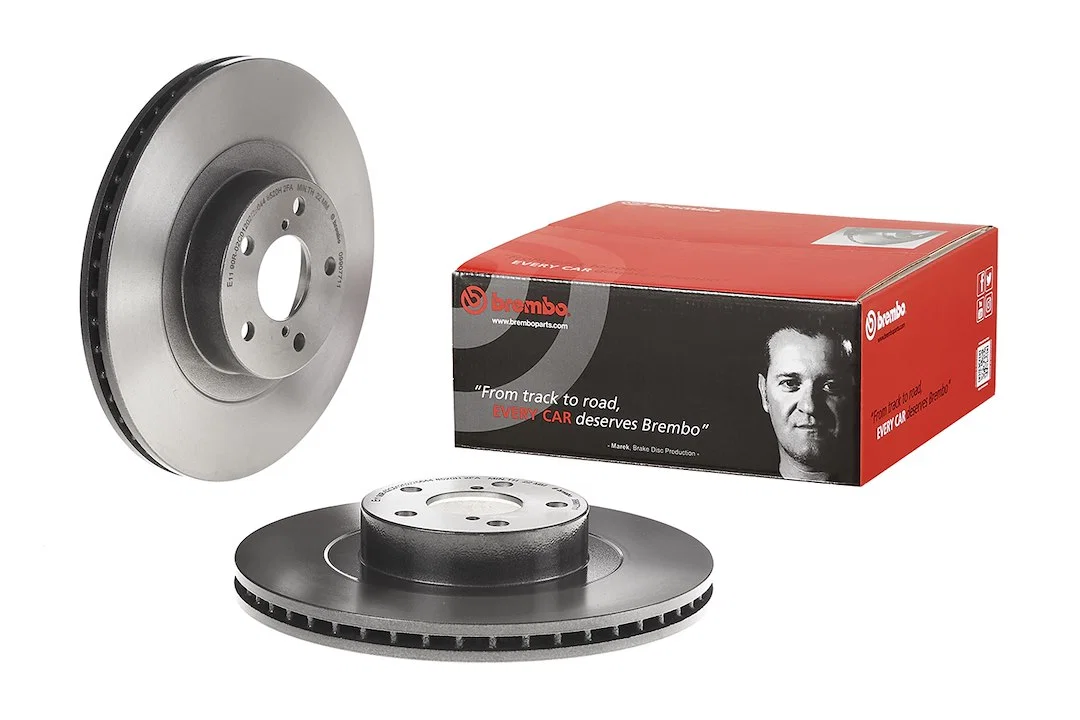 09907711C02 – BREMBO Brake Rotor, Vented One Piece Design Wheel Bolt Pattern 5 x 100 Millimeter 293 Millimeter Diamet...